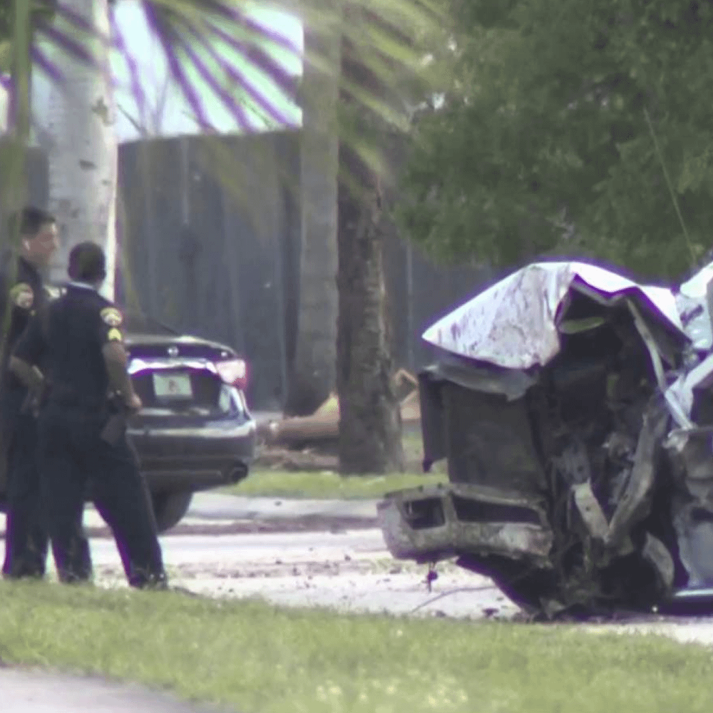 1 died and several injured in a multi-vehicle crash in Opa-locka